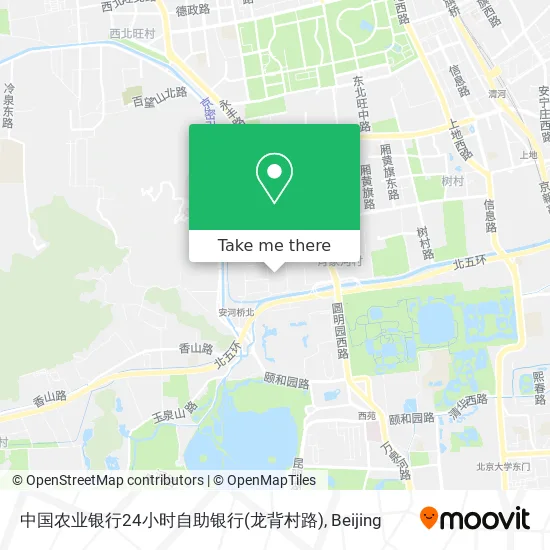 中国农业银行24小时自助银行(龙背村路) map