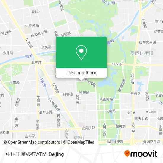 中国工商银行ATM map