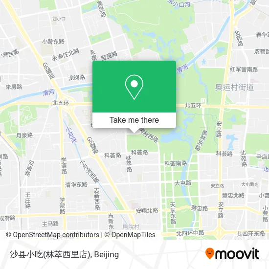 沙县小吃(林萃西里店) map