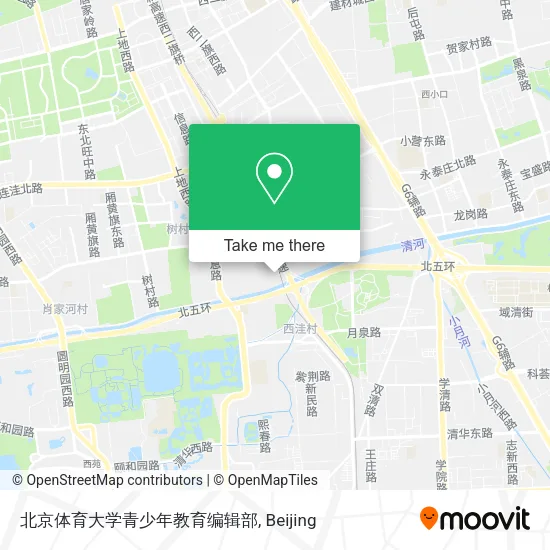 北京体育大学青少年教育编辑部 map