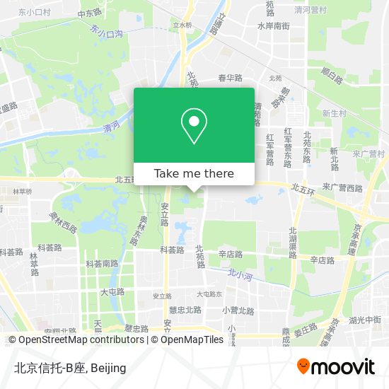 北京信托-B座 map