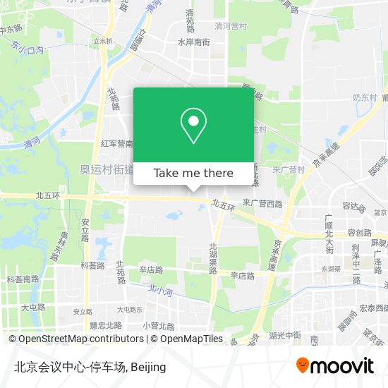 北京会议中心-停车场 map