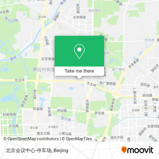 北京会议中心-停车场 map