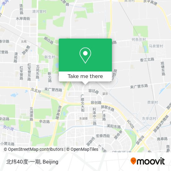 北纬40度-一期 map