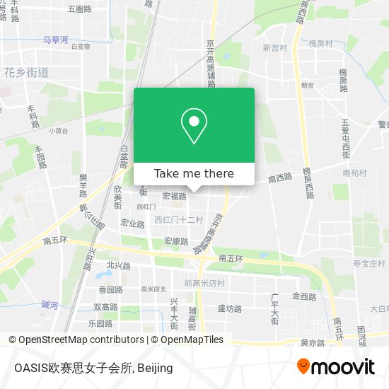 OASIS欧赛思女子会所 map