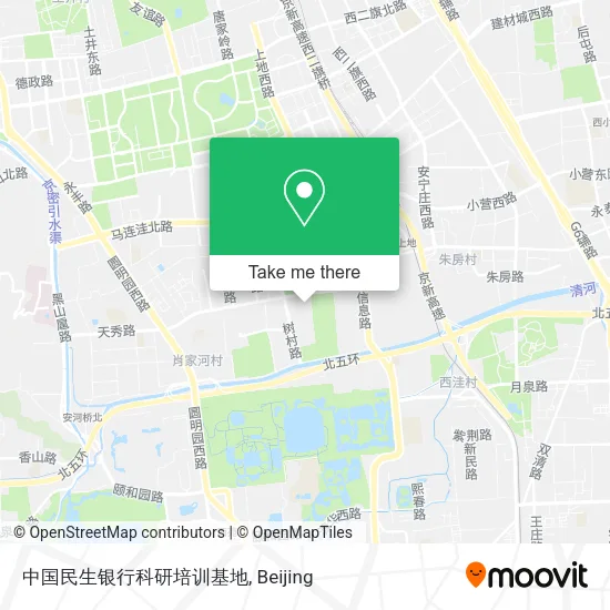 中国民生银行科研培训基地 map
