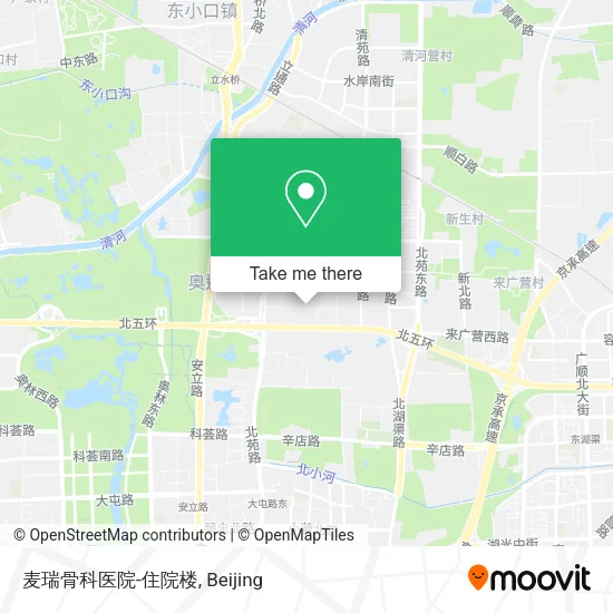 麦瑞骨科医院-住院楼 map