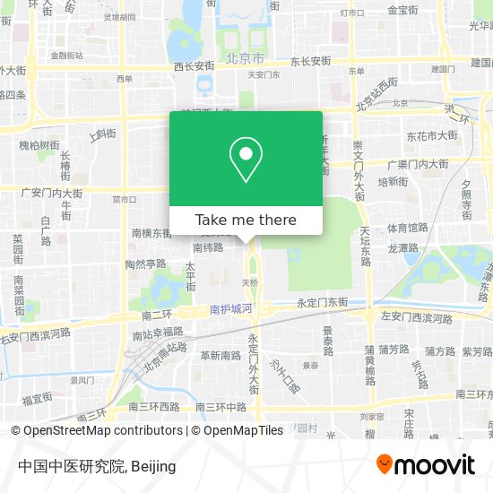 中国中医研究院 map