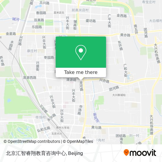 北京汇智睿翔教育咨询中心 map