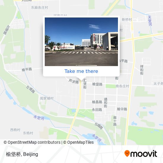 榆垡桥 map