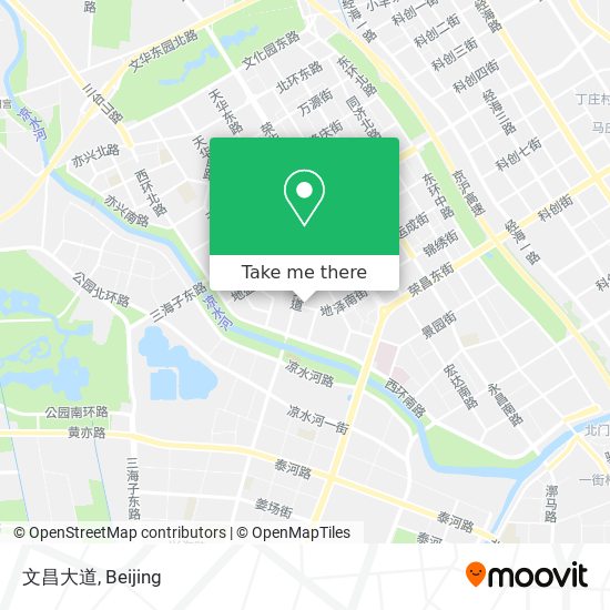 文昌大道 map
