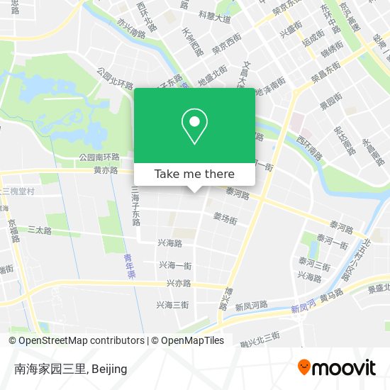 南海家园三里 map