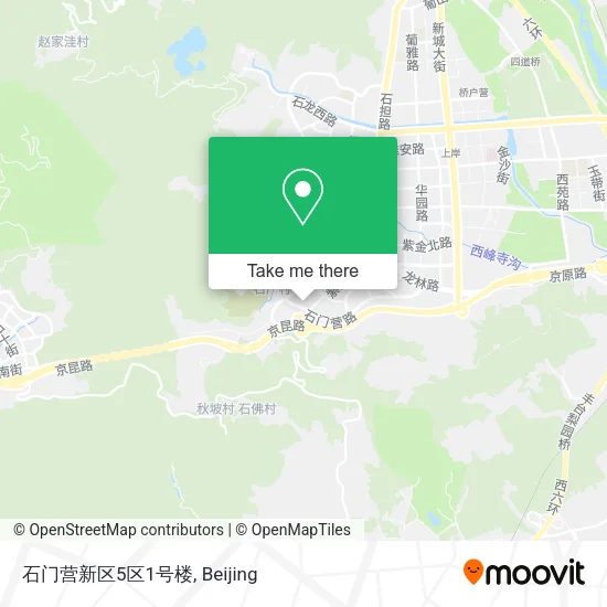 石门营新区5区1号楼 map