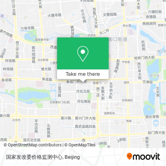 国家发改委价格监测中心 map