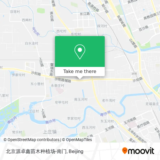 北京源卓鑫苗木种植场-南门 map