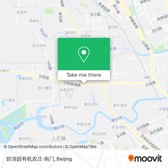 碧清园有机农庄-南门 map