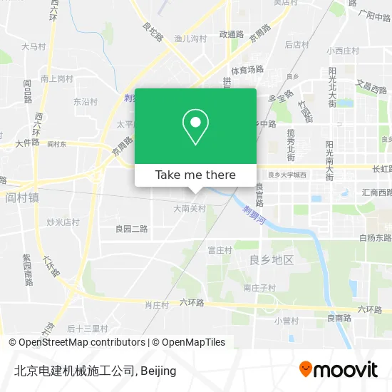 北京电建机械施工公司 map