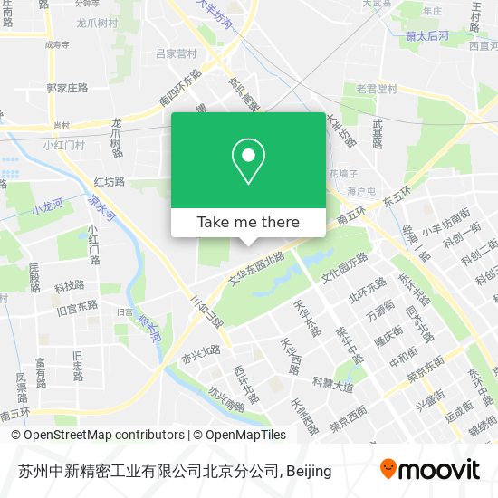 苏州中新精密工业有限公司北京分公司 map