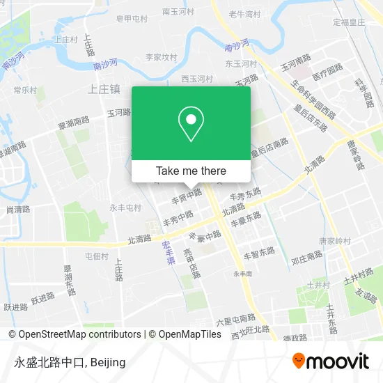 永盛北路中口 map