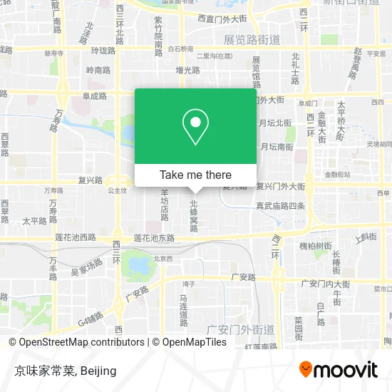 京味家常菜 map