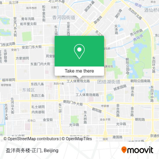 盈洋商务楼-正门 map