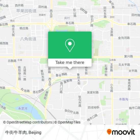 牛街牛羊肉 map