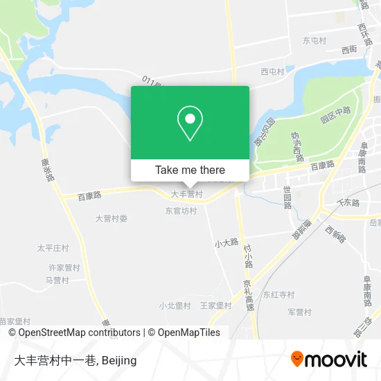 大丰营村中一巷 map