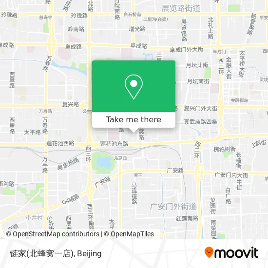 链家(北蜂窝一店) map