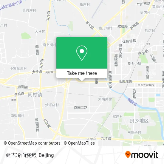 延吉冷面烧烤 map