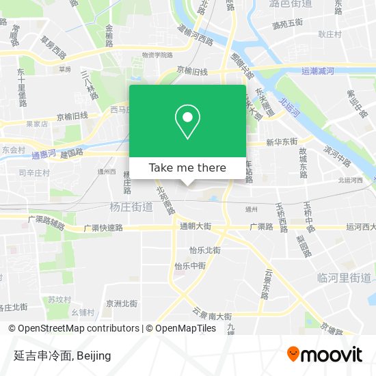 延吉串冷面 map