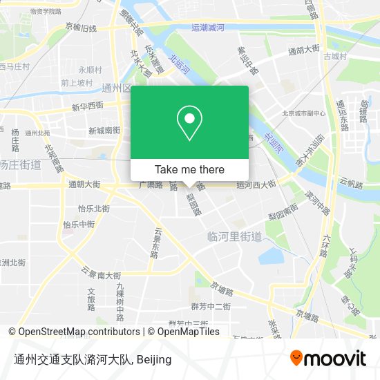 通州交通支队潞河大队 map