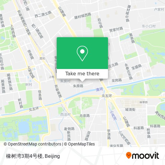 橡树湾3期4号楼 map