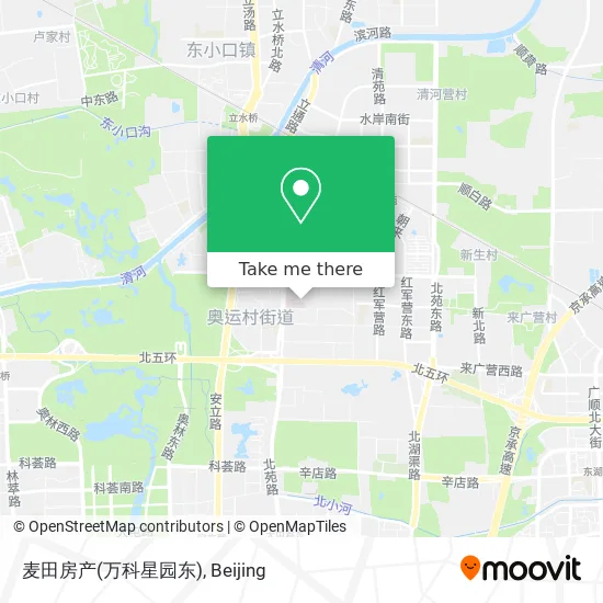 麦田房产(万科星园东) map