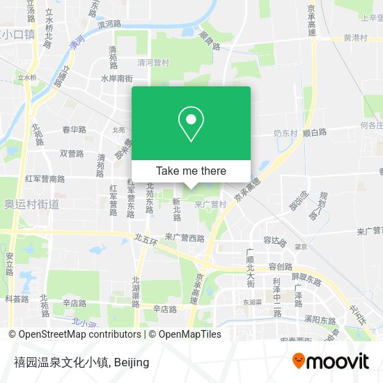 禧园温泉文化小镇 map
