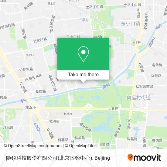 随锐科技股份有限公司(北京随锐中心) map