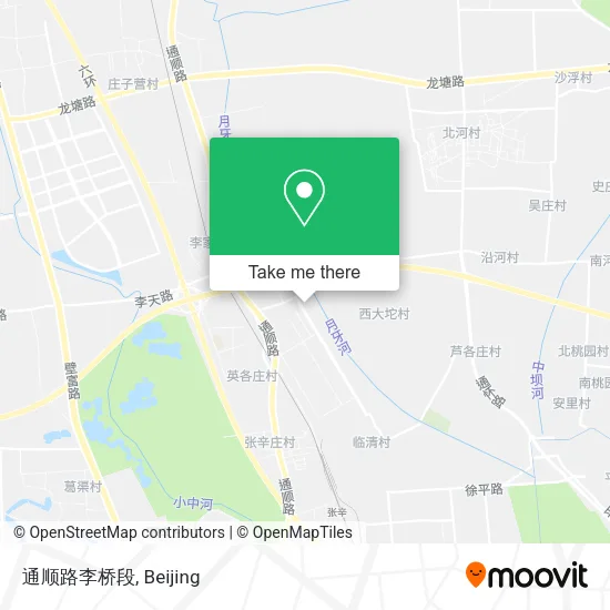 通顺路李桥段 map