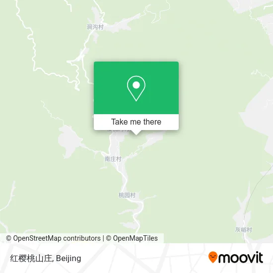 红樱桃山庄 map