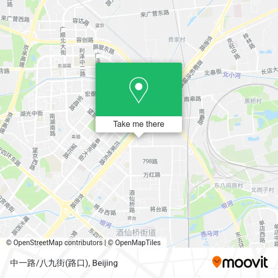 中一路/八九街(路口) map