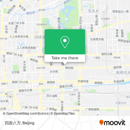 四面八方 map