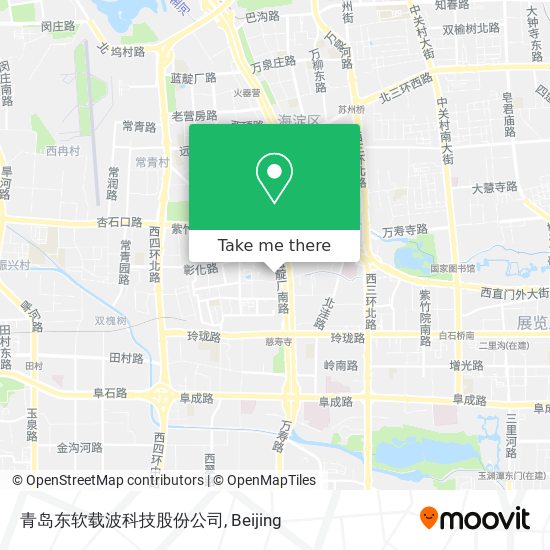 青岛东软载波科技股份公司 map