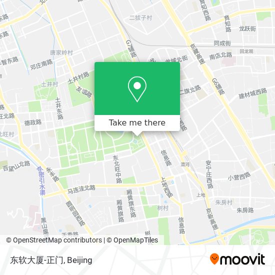 东软大厦-正门 map