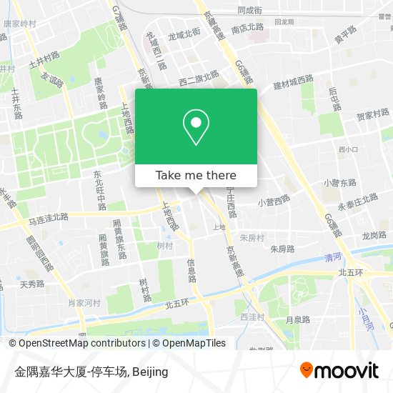 金隅嘉华大厦-停车场 map
