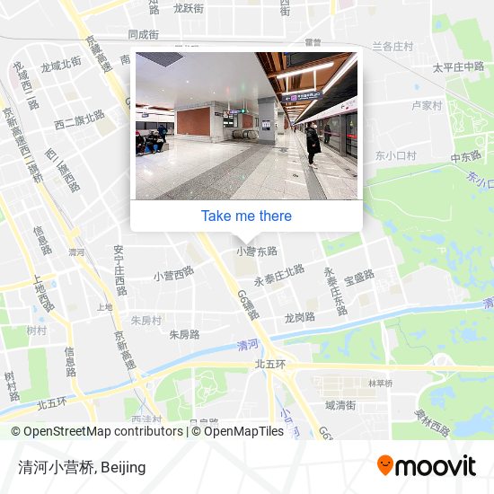 清河小营桥 map