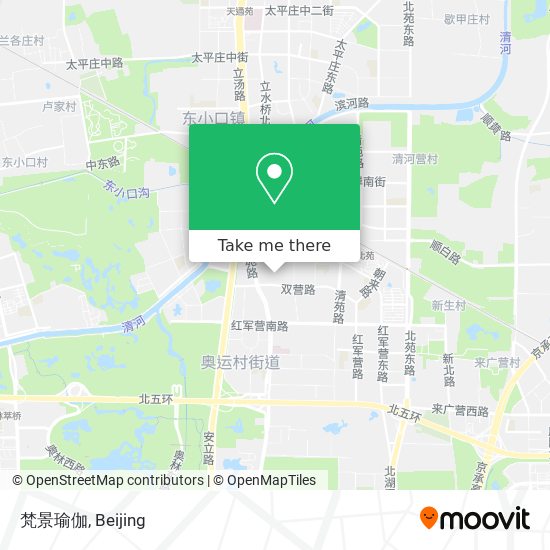 梵景瑜伽 map