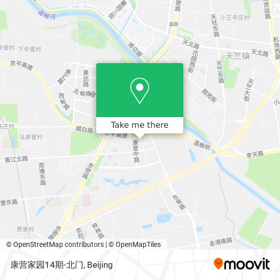 康营家园14期-北门 map