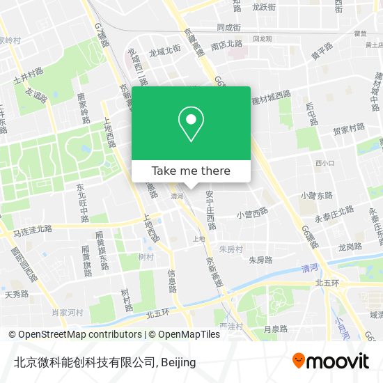 北京微科能创科技有限公司 map