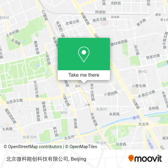 北京微科能创科技有限公司 map
