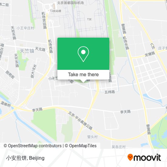小安煎饼 map