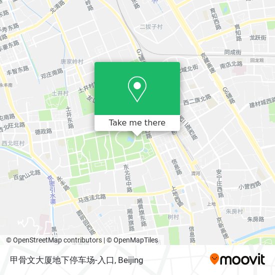 甲骨文大厦地下停车场-入口 map