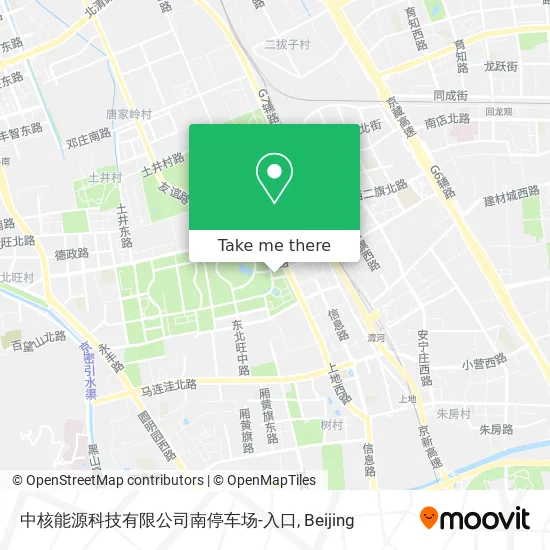 中核能源科技有限公司南停车场-入口 map